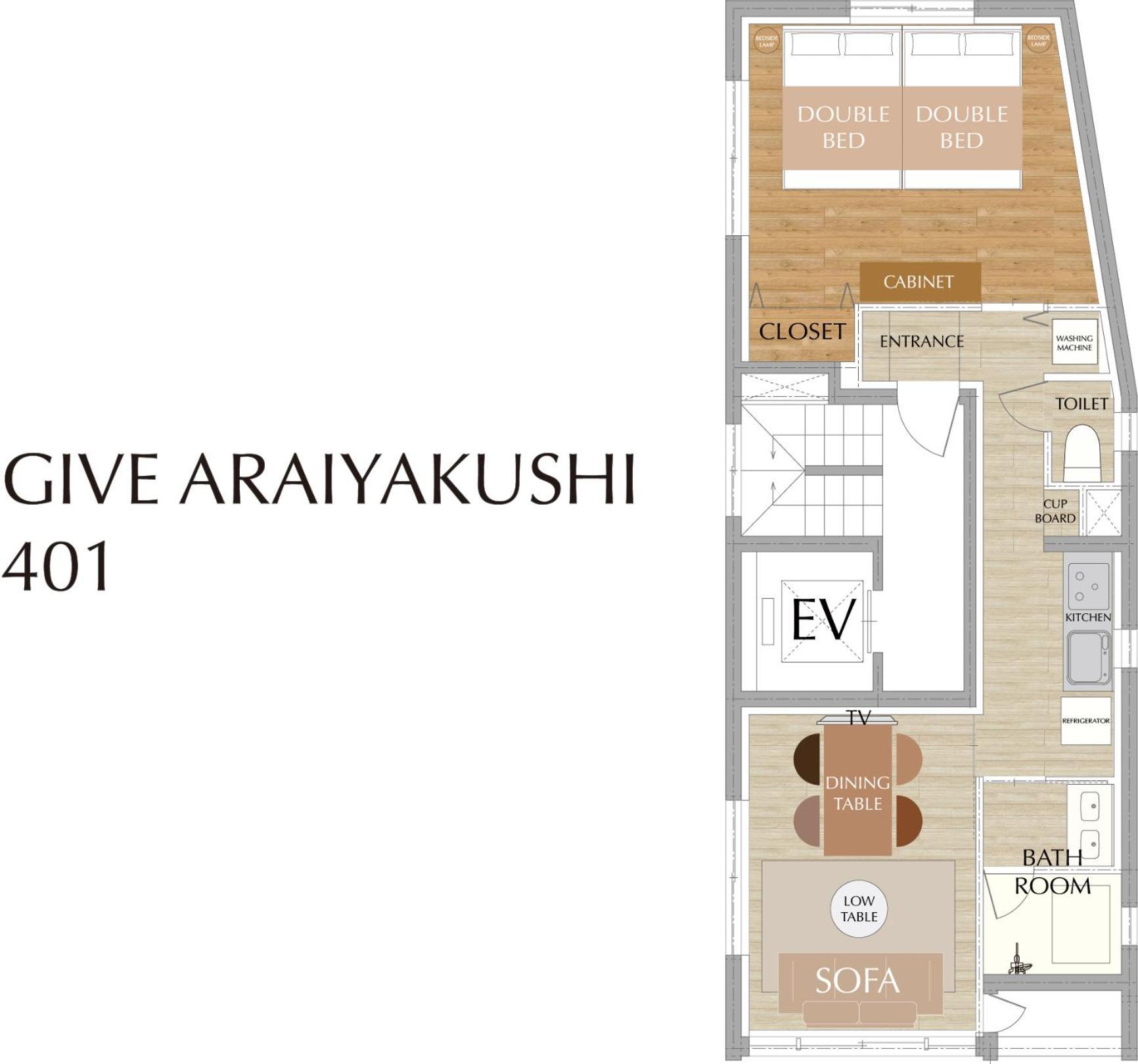 Give Araiyakushi Apartment Tokio Exterior foto